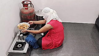 desi mom in kitchen