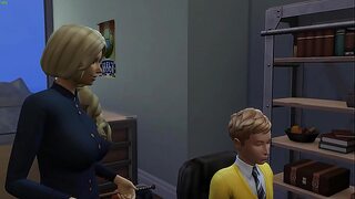 son mom force