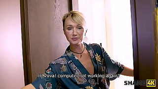two older milf with young guy