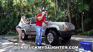 busty young mom